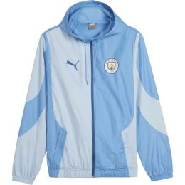 Снимка на Puma MANCHESTER CITY FC PREMATCH WOVEN JACKET Мъжко яке, синьо, размер