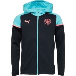 Снимка на Puma MCFC CASUALS HOODED JACKET Мъжко яке, черно, размер