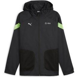 Снимка на Puma MERCEDES-AMG PETRONAS F1 WOVEN JACKET Мъжко яке, черно, размер