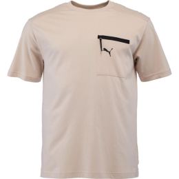 Снимка на Puma OPEN ROAP TEE Мъжка тениска, бежово, размер