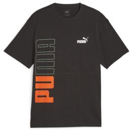 Снимка на Puma POWER COLORBLOCK TEE Мъжка тениска, черно, размер