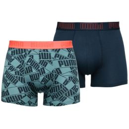 Снимка на Puma PRINT BOXER 2P Мъжки боксерки, синьо, размер