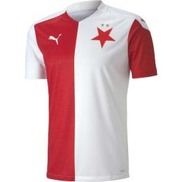Снимка на Puma SK SLAVIA SHIRT PROMO Мъжка футболна фланелка, бяло, размер