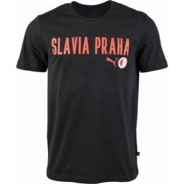 Снимка на Puma Slavia Prague Graphic Tee DBLU Мъжка тениска, черно, размер