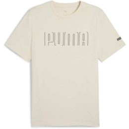 Снимка на Puma SPORT GRAPHIC TEE Мъжка тениска, бежово, размер