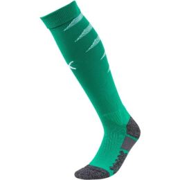 Снимка на Puma TEAM FINAL SOCKS Мъжки футболни чорапи, зелено, размер