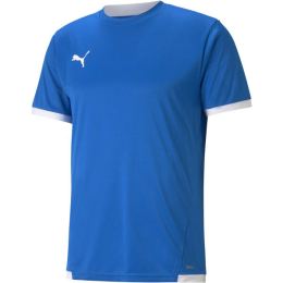 Снимка на Puma TEAM LIGA JERSEY Мъжка футболна тениска, синьо, размер XXL