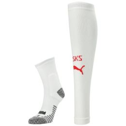Снимка на Puma TEAM SKS BAND SOCKS Мъжки футболни наколенки, бяло, размер
