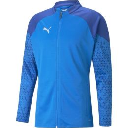 Снимка на Puma TEAMCUP TRAINING JACKET Мъжко футболно яке, синьо, размер