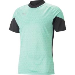 Снимка на Puma TEAMCUP TRAINING JERSEY Мъжка фланелка, светло-зелено, размер
