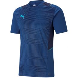 Снимка на Puma TEAMCUP TRAINING JERSEY Мъжка фланелка, синьо, размер XXL