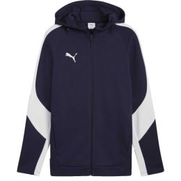 Снимка на Puma TEAMEVOSTRIPE HOODED JACKET Мъжко яке, тъмносин, размер