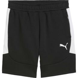 Снимка на Puma TEAMEVOSTRIPE SHORTS Мъжки шорти, черно, размер
