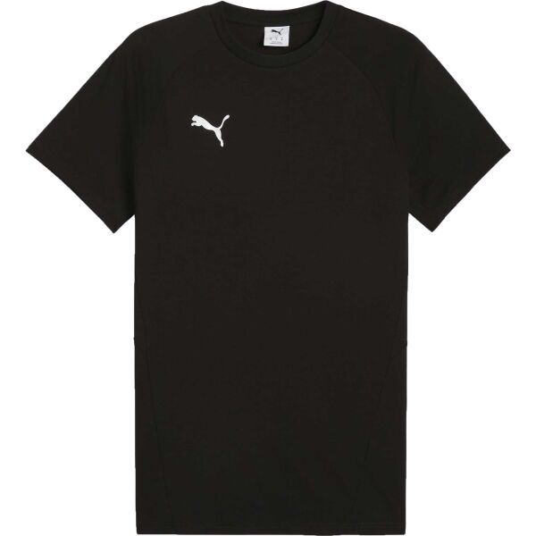 Снимка на Puma TEAMEVOSTRIPE TEE Мъжка тениска, черно, размер XXXL
