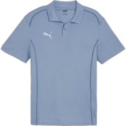 Снимка на Puma TEAMFINAL CASUALS POLO Мъжка тениска с яка, светлосиньо, размер XXXL