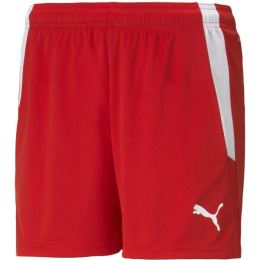 Снимка на Puma TEAMLIGA SHORTS W Дамски футболни шорти, червено, размер