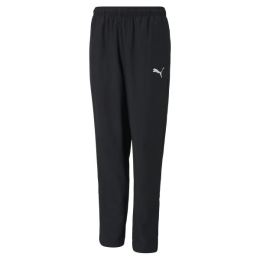 Снимка на Puma TEAMRISE SIDELINE PANTS JR Детско футболно долнище, черно, размер