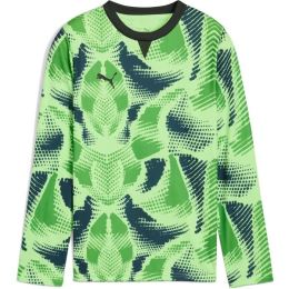 Снимка на Puma TEAMTARGET GL LS JERSEY JR Детска вратарска фланелка, зелено, размер