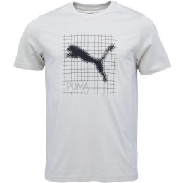 Снимка на Puma TECH GRAPHIC TEE Мъжка тениска, бежово, размер
