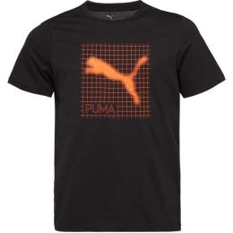 Снимка на Puma TECH GRAPHIC TEE Мъжка тениска, черно, размер