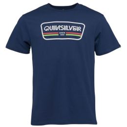 Снимка на Quiksilver RANGE LIFE FRONT SS Мъжка тениска, синьо, размер