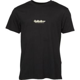 Снимка на Quiksilver SIMPLE LETTRING SS Мъжка тениска, черно, размер