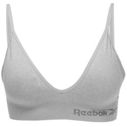 Снимка на Reebok SEAMLESS BRA JUSTINE Дамско бюстие, сиво, размер