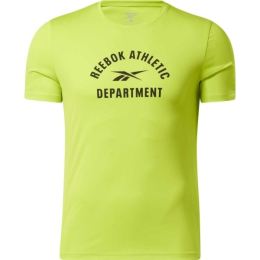 Снимка на Reebok TRAINING ESSENTIAL GRAPHIC TEE REEBOK READ Дамска тениска, жълто, размер