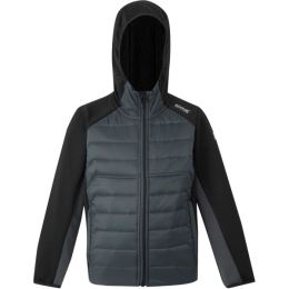 Снимка на REGATTA OUTDOORS KIELDER IX HYBRID JR Детско яке, тъмносиво, размер 5-6Y
