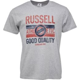 Снимка на Russell Athletic GOOT Мъжка тениска, сиво, размер