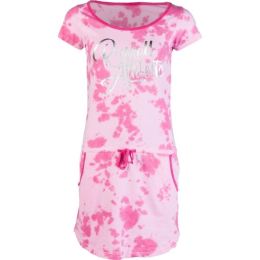 Снимка на Russell Athletic PRINTED SCRIPT DRESS Дамска рокля, розово, размер