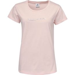 Снимка на Russell Athletic SS CREW T-SHIRT Дамска тениска, розово, размер