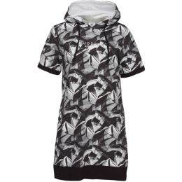 Снимка на Russell Athletic SS HOODY DRESS Дамска рокля, черно, размер
