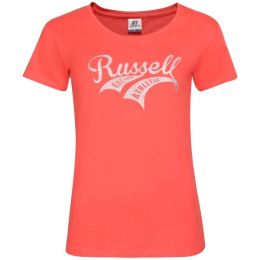 Снимка на Russell Athletic TEE SHIRT Дамска тениска, оранжево, размер
