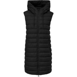 Снимка на s.Oliver RL OUTDOOR WAISTCOAT Капарирано елече с качулка, черно, размер