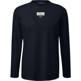 Снимка на s.Oliver RL T-SHIRT Мъжка тениска с дълъг ръкав, тъмносин, размер XXXL