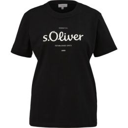 Снимка на s.Oliver RL T-SHIRT Тениска, черно, размер