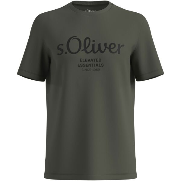 Снимка на s.Oliver RLBS T-SHIRT SS NOOS Мъжка тениска, khaki, размер XXXL