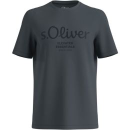 Снимка на s.Oliver RLBS T-SHIRT SS NOOS Мъжка тениска, тъмносиво, размер