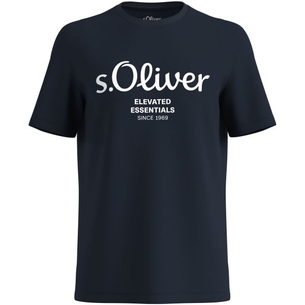 Снимка на s.Oliver RLBS T-SHIRT SS NOOS Мъжка тениска, тъмносин, размер XXXL