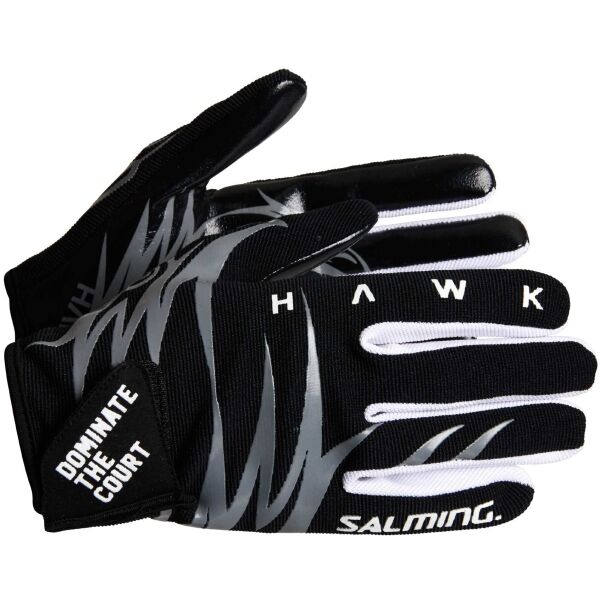 Снимка на Salming HAWK GLOVES Вратарски ръкавици за флорбол, черно, размер