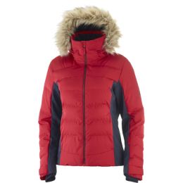 Снимка на Salomon STORMCOZY JACKET W Дамско яке за ски, червено, размер