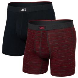 Снимка на SAXX VIBE EXTRA SUPER SOFT 2PK Мъжки боксерки, черно, размер