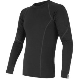 Снимка на Sensor MERINO ACTIVE Мъжко термо бельо, черно, размер