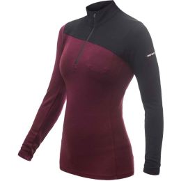 Снимка на Sensor MERINO EXTREME Дамска тениска, винен, размер