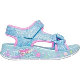 Снимка на Skechers S LIGHTS - MERMAID DREAMS SAND Момичешки сандали, светлосиньо, размер