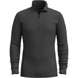 Снимка на Smartwool CLASSIC THERMAL MERINO BL 1/4 ZIP Мъжка термо тениска, тъмносиво, размер