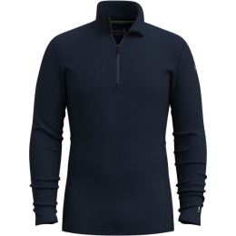 Снимка на Smartwool CLASSIC THERMAL MERINO BL 1/4 ZIP Мъжка термо тениска, тъмносин, размер XXL