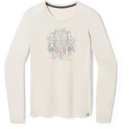 Снимка на Smartwool FLORAL TUNDRA GRAPHIC W Дамска тениска, бежово, размер