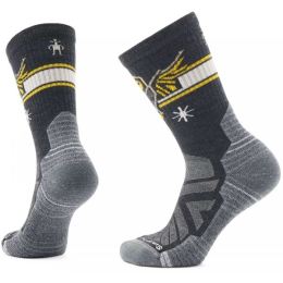 Снимка на Smartwool HIKE LIGHT CUSHION HOO WHO CREW Дамските високи туристически чорапи, черно, размер